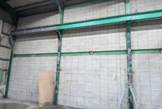 下地調整　施工中